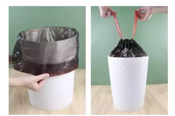 Мусорный пакет с завязками 20 л 15 шт