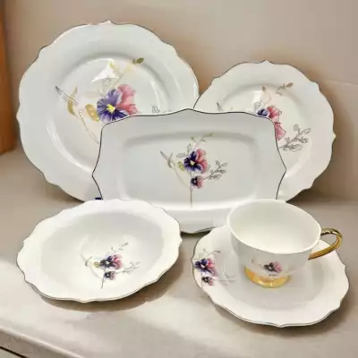 Набор фарфоровой посуды "Premium Floral"