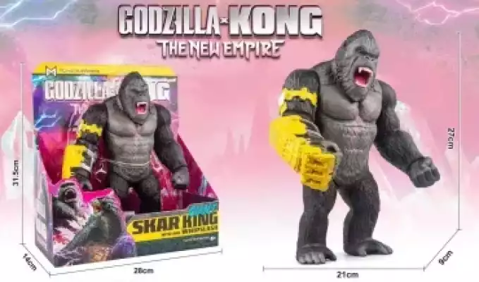 Фигурка Godzilla vs Kong Новая империя Конг 9914, 27 см, мультиколор