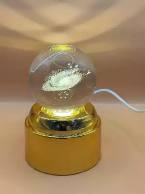 Светильник "Галактика" 3D-1, золотой