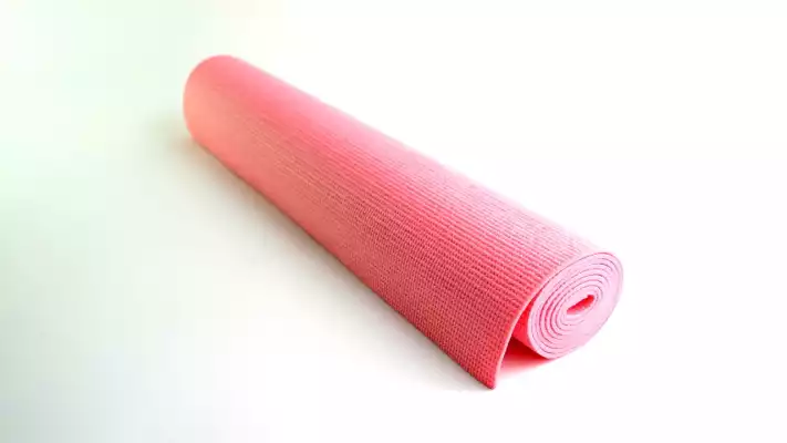 Коврик для йоги PVC Yoga Mat 1730*610*4mm розовый