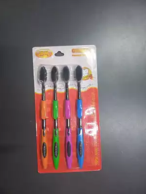 Зубная щетка средняя Premium Toothbrush 4 шт.