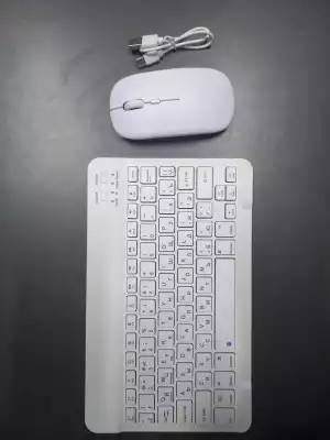 Клавиатура Yelandar Mouse / Keyboard розовый