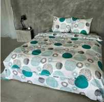 Комплект 2-спальный Turkmen Hometextile FLA-171, наволочки: 65×65 см, флатон пятнистый