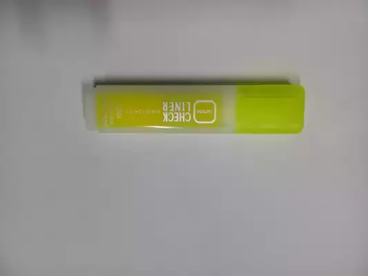 Текстовыделитель 6261 1 шт, 2 мм, желтый неон