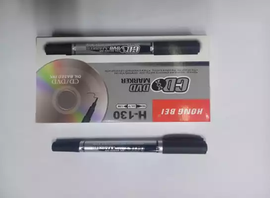 Маркер Hong Bei H-130Black-1, 1 шт, 0.5 мм черный