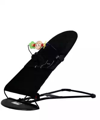 Детский шезлонг черный  -601