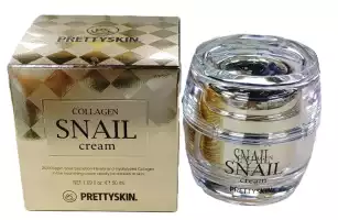 Pretty Skin крем Collagen snail cream для лица 50 мл