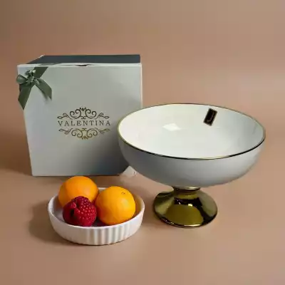 Valentina фруктовница Tt-8 1 шт, фарфор