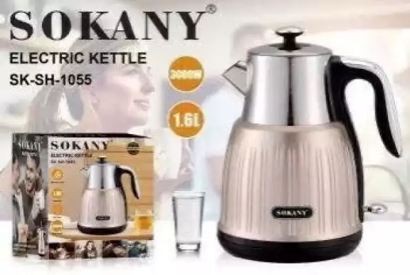 Электрочайник SOKANY SK-SH-1055 серебристый