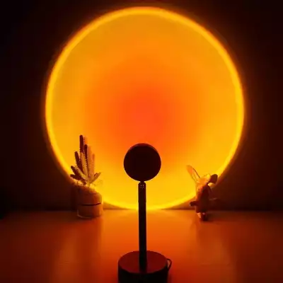 The Plum Plum декоративный светильник Sunset Lamp, металл, пластик