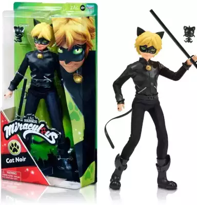 Кукла-модель Miraculous Cat Noir Action Doll 567942wd, 25 см, мультиколор