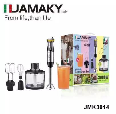Погружной блендер JAMAKY JMK-3014,серебристый