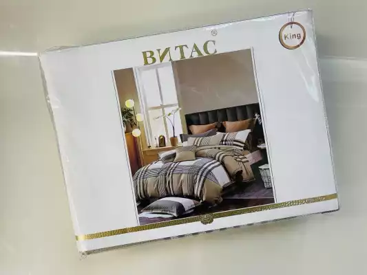 Витас King-2  семейный комплект постельного белье
