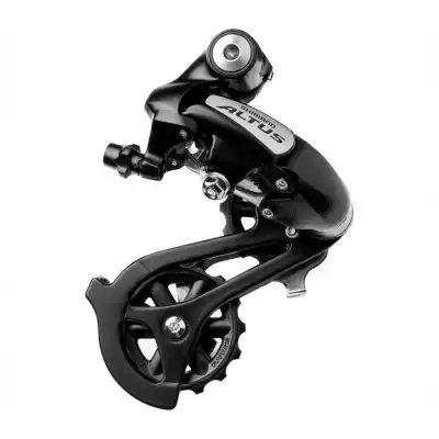 Переключатель задний SHIMANO ALTUS RD- М310-L 7-8 speed, черный,пластик-сталь