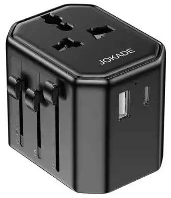 Универсальный адаптер-переходник JOKADE JB051, чёрный