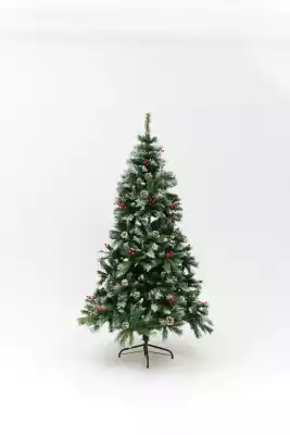 Новогодняя елка  180P,  зеленый с ягодами.