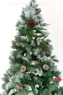 Новогодняя елка 150P, зеленый с ягодами.