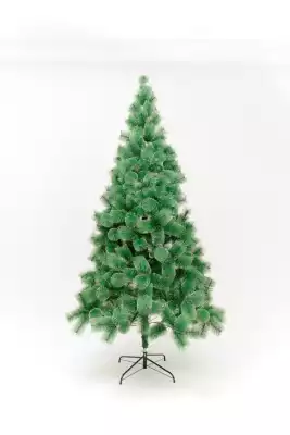 Новогодняя елка 240SG,  зеленый со снегом.