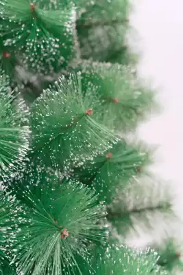 Новогодняя елка 240SG,  зеленый со снегом.