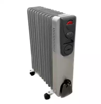 Масляный радиатор ExProfil 11,8 кг BF белый без вентилятором