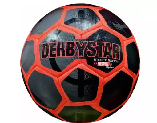Мяч для футбола Derbystar Street Soccer Heimspiel Fußball оранжевый рамзер 4