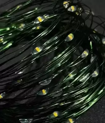 Гирлянда Роса 50 м, тёплый свет