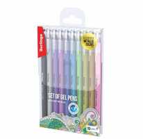 Гелевые цветные ручки Berlingo Brilliant Metallic 10шт