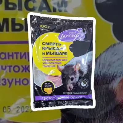 Средство от грызунов Домовой Прошка 6546432653132 100 г