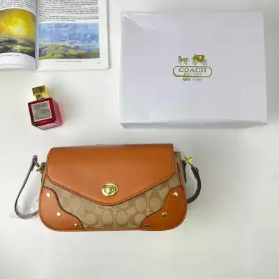 Женская сумка, копии брендов COACH,DIOR,LOUIS VUITTON,FENDI Размеры:27×17×7.5см