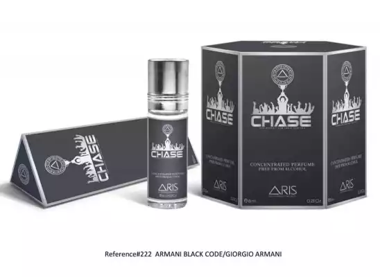 Масляные духи  Al Rehab,аналог ARMANI BLACK CODE/GIORGIO ARMANI, 6мл