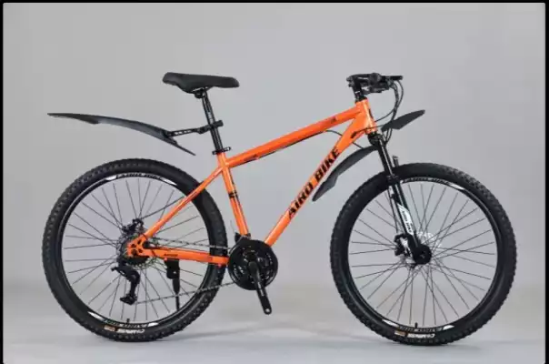 Велосипед взрослый спортивный  Airobike 9902 д. 26, р. 17, оранжевый