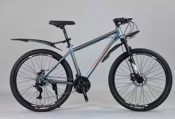 Велосипед взрослый спортивный  Airobike 9902 д. 26, р. 17, серебро