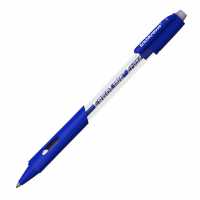Ручка гелевая, автомат, 0,7мм, синяя, СО СТИРАЕМЫМИ ЧЕРНИЛАМИ,