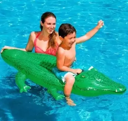 Круг для плавания детский Intex "Крокодил" 58546