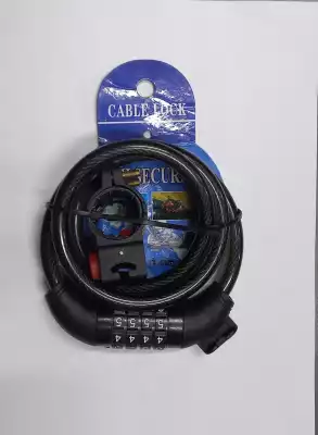 Противоугонный кодовый трос-замок для велосипеда и мотоцикла