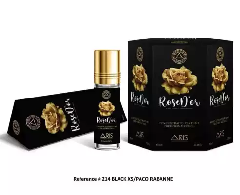 Масляные  духи  Al Rehab,аналог BLACK XS/PACO RABANNE, 6мл