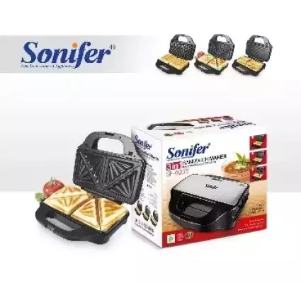 Сэндвичница Sonifer SF-6056, черный