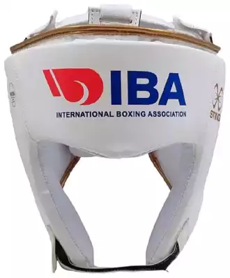 Шлем боксерский IBA FitCore, белый, размер S