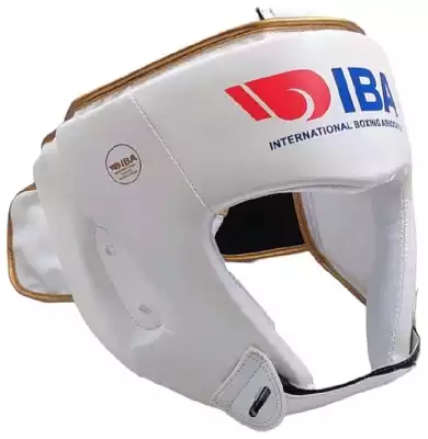 Шлем боксерский IBA FitCore, белый, размер S