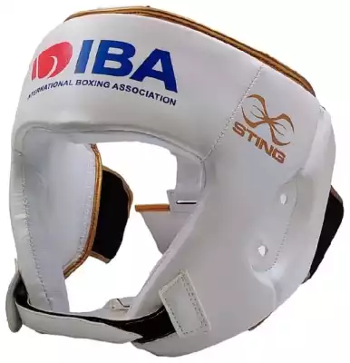 Шлем боксерский IBA FitCore, белый, размер L