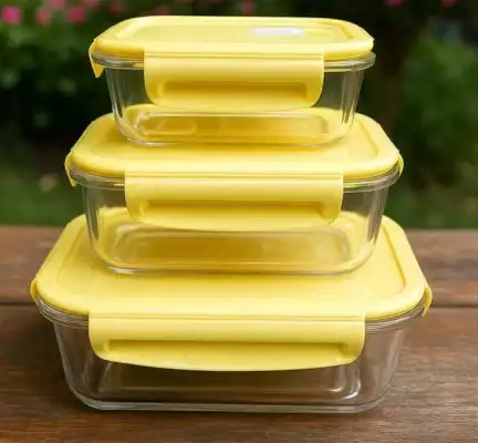 Стеклянные контейнеры, 3 в 1