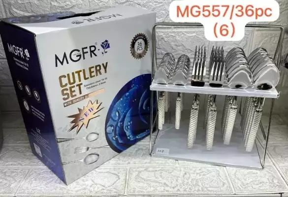 MGFR набор столовых приборов MG557 36 шт, сталь