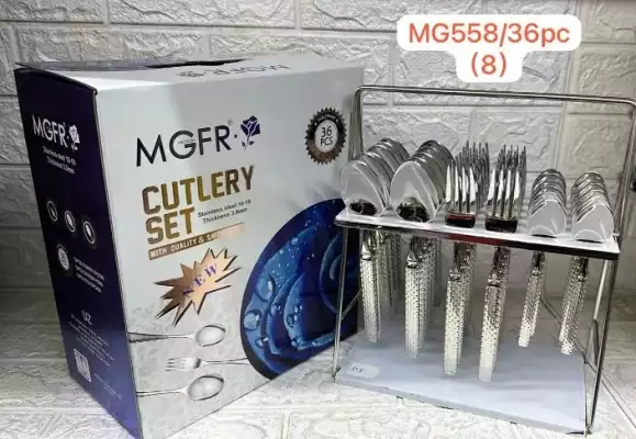MGFR набор столовых приборов MG558 36 шт, сталь