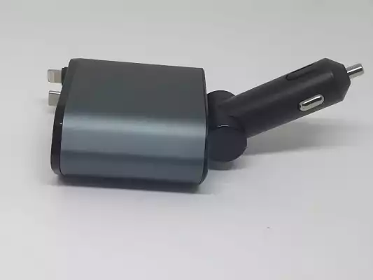 Быстрая зарядка для авто в прикуриватель/ для iPhone и Android 1 шт.