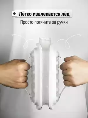 Бутылка форма для льда