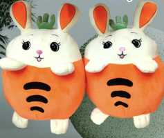 Мягкая игрушка заяц морковь