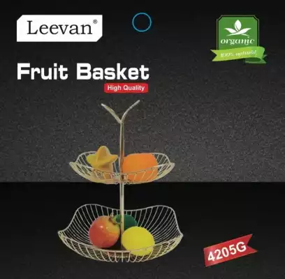 Leevan этажерка 4205G 1 шт, металл