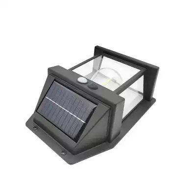 светодиодный настенный светильник на солнечных батареях