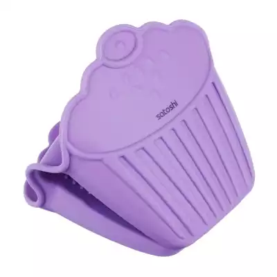 Малибу Прихватка термостойкая "Капкейк",силикон фиолетовый